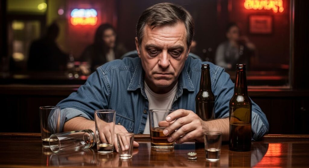 Relação entre alcoolismo e depressão emocional