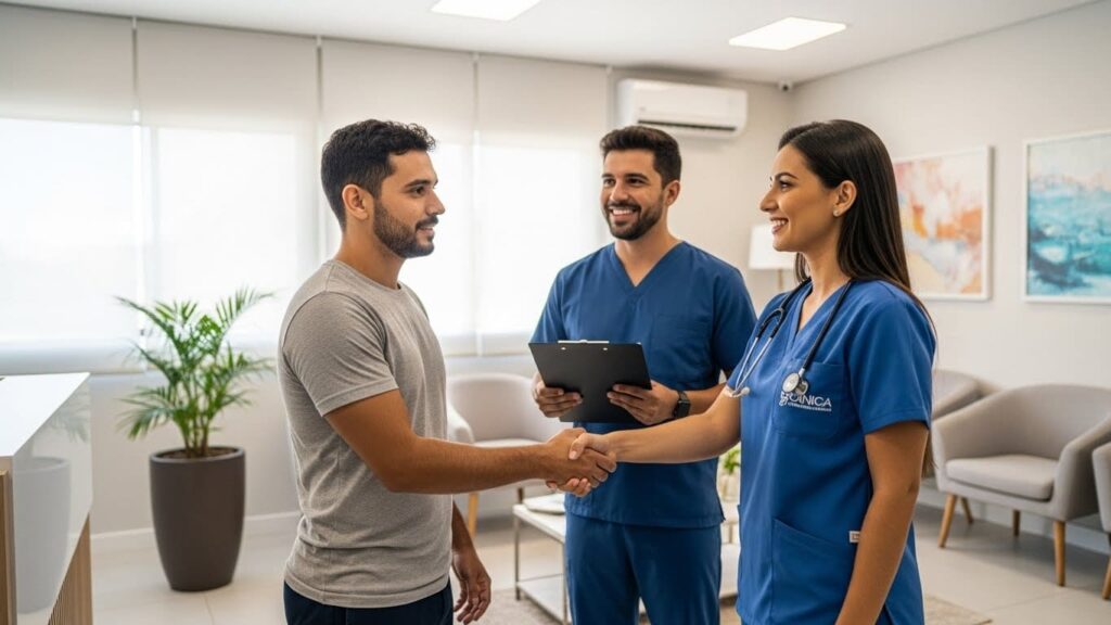 processo de internação voluntária em clínica especializada
