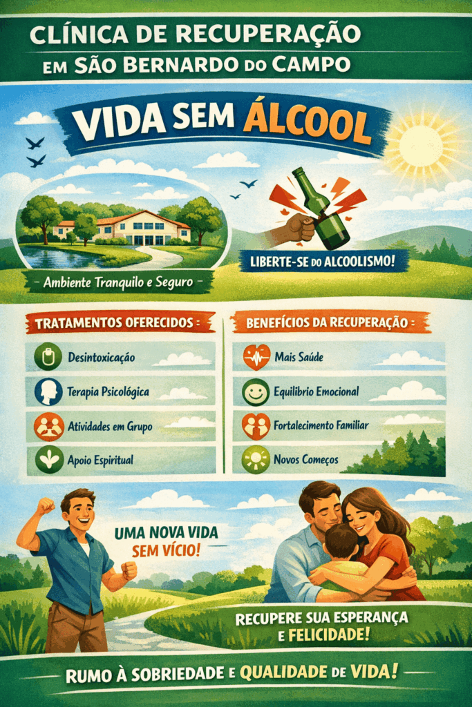 Tratamento para Dependência de Álcool em Clínica de Reabilitação